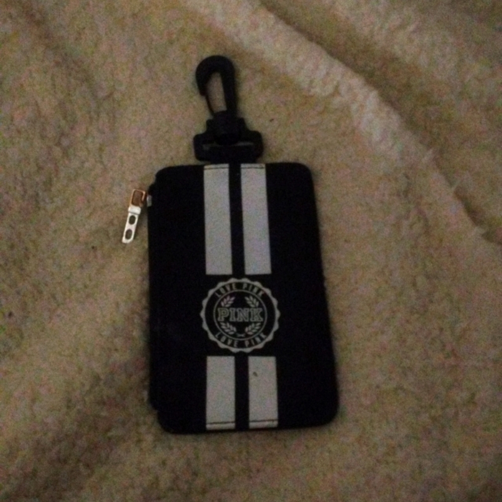 PINK keychain wallet
